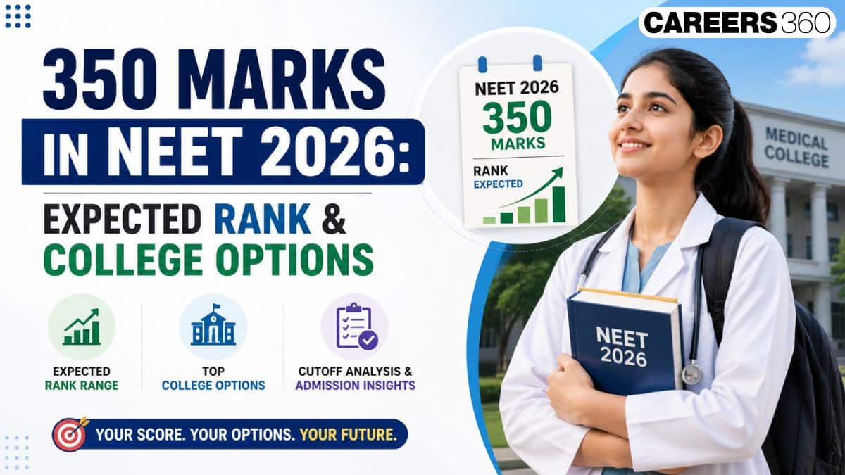 350 Marks in NEET 2026: Expected Rank, MBBS and BDS Colleges Options